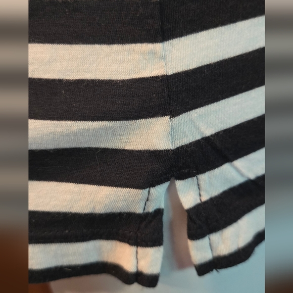 Aerie Black&white Striped Lightweight Tank Top SzL NWT - Picture 3 of 8